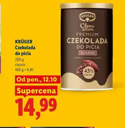 Lidl Czekolada do picia Krüger oferta