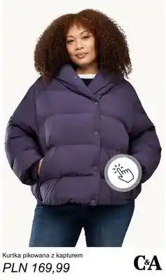 C&A Kurtka pikowana z kapturem C & A oferta