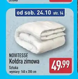 ALDI Kołdra zimowa 160x200 cm Novitesse oferta