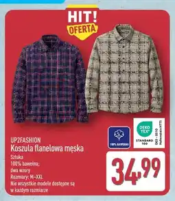 ALDI Koszula flanelowa męska Up2fashion oferta