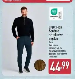 ALDI Spodnie sztruksowe męskie Up2fashion oferta