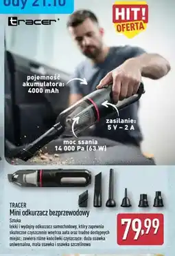 ALDI Mini odkurzacz bezprzewodowy Tracer oferta