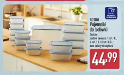 ALDI Pojemniki do lodówki Rotho oferta