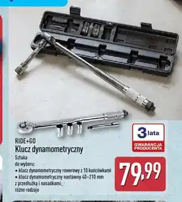 ALDI Klucz dynamometryczny rowerowy z 10 końcówkami RIDE+GO oferta