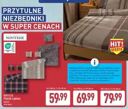 ALDI Pościel z polaru Novitesse 140x200 cm oferta