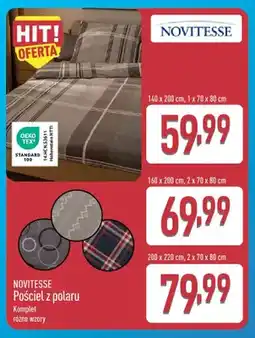 ALDI Pościel z polaru Novitesse 140x200 cm oferta