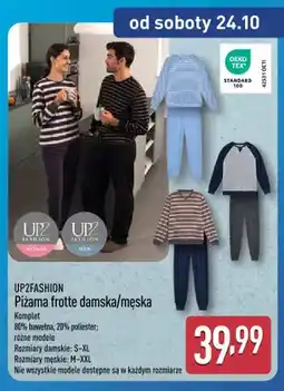 ALDI Piżama frotte damska Up2fashion oferta