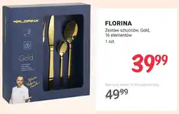 Rossmann Zestaw sztućców Gold 16 elementów Florina oferta