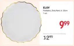 Rossmann Podtalerz złoty rant śr. 33 cm Eloy oferta