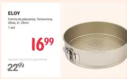 Rossmann Forma do pieczenia tortownica złota śr. 24 cm Eloy oferta