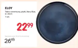 Rossmann Talerz ceramiczny płytki Navy Blue śr. 26 cm Eloy oferta