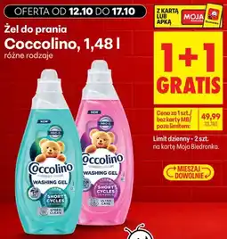 Biedronka Żel do prania Coccolino Wonder Wash Ultra Care oferta