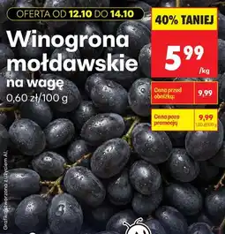 Biedronka Winogrona oferta