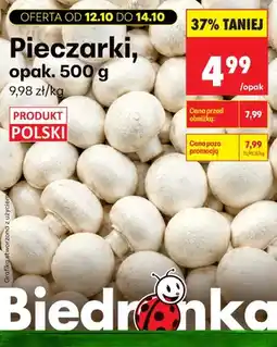 Biedronka Pieczarki oferta