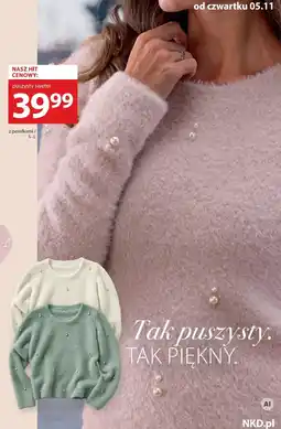 NKD Puszysty sweter oferta