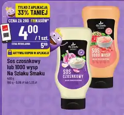 Polomarket Sos czosnkowy lub 1000 wysp Na Szlaku Smaku oferta