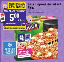 Polomarket Pizza z szynką i pieczarkami Rigga oferta