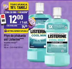 Polomarket Płyn do płukania ust Listerine oferta