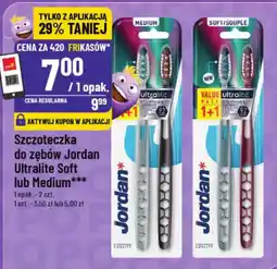 Polomarket Szczoteczka do zębów Jordan Ultralite Soft lub Medium oferta