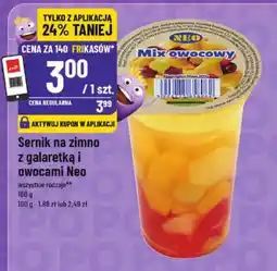Polomarket Sernik na zimno z galaretką i owocami Neo oferta