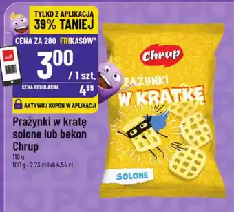 Prażynki w kratę solone Chrup