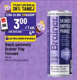 Polomarket Napój gazowany Brainer Stay Focused oferta