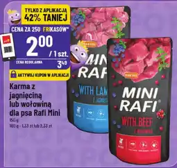 Polomarket Karma dla psa Rafi Mini oferta