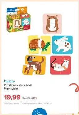 Smyk Puzzle na cztery Nasi Przyjaciele CzuCzu oferta