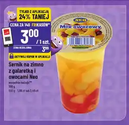 Polomarket Sernik na zimno z galaretką i owocami Neo oferta
