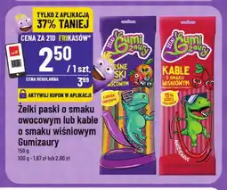 Polomarket Żelki paski o smaku owocowym Gumizaury oferta