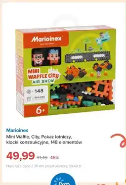 Smyk Mini Waffle City Pokaz lotniczy klocki konstrukcyjne 148 elementów Marioinex oferta