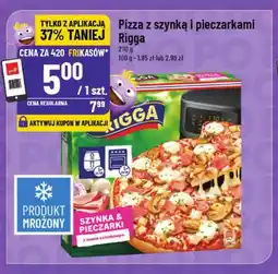 Polomarket Pizza z szynką i pieczarkami Rigga oferta