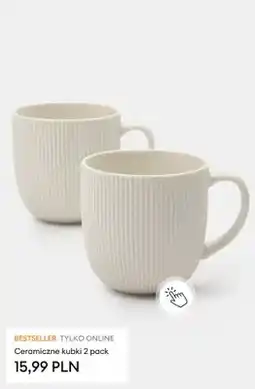Sinsay Ceramiczne kubki 2-pak oferta