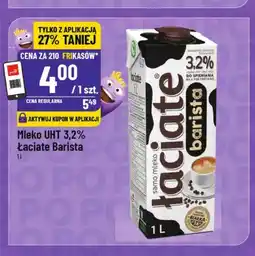 Polomarket Mleko UHT Łaciate Barista 3,2% oferta