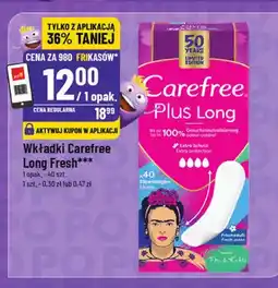 Polomarket Wkładki Carefree Long Fresh oferta