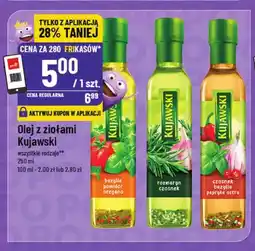 Polomarket Olej rzepakowy z ziołami bazylia pomidor oregano Kujawski oferta