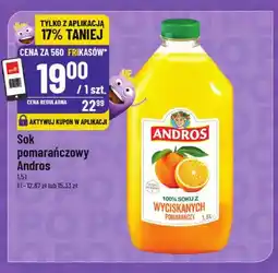 Polomarket Sok pomarańczowy Andros oferta