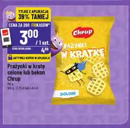 Polomarket Prażynki w kratkę bekon Chrup oferta