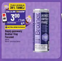 Polomarket Napój gazowany Brainer Stay Focused oferta