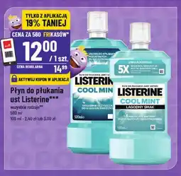 Polomarket Płyn do płukania ust Listerine Cool Mint oferta