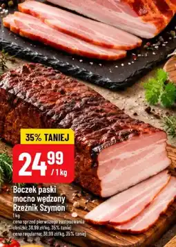 Polomarket Boczek paski mocno wędzony Rzeźnik Szymon oferta