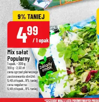 Polomarket Mix sałat Popularny Zielony Smak oferta