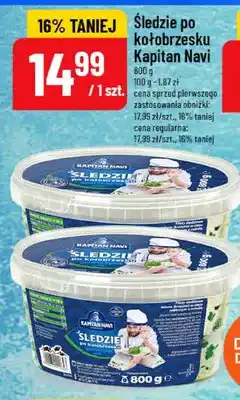 Polomarket Śledzie po kołobrzesku Kapitan Navi oferta