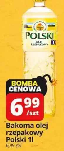 Szyneczka Bakoma olej rzepakowy Polski oferta