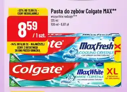 Polomarket Pasta do zębów Colgate Max Fresh oferta