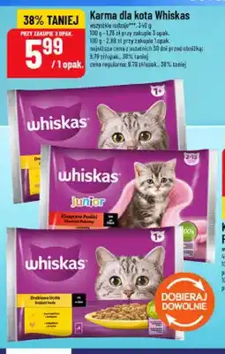 Polomarket Karma dla kota Whiskas Drobiowa Uczta oferta