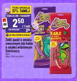 Polomarket Żelki paski o smaku owocowym Gumizaury oferta