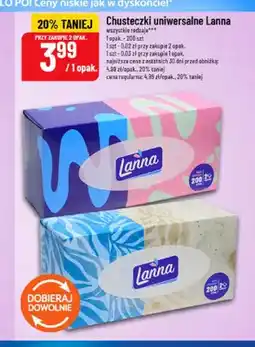 Polomarket Chusteczki uniwersalne Lanna oferta
