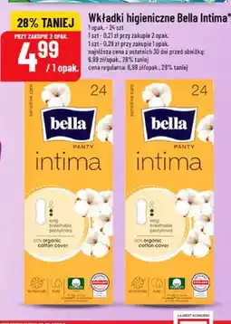 Polomarket Wkładki higieniczne Bella Intima oferta