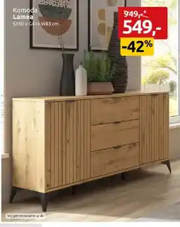 Black Red White Komoda Lamea oferta